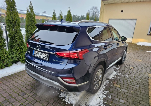 Hyundai Santa Fe cena 135000 przebieg: 23000, rok produkcji 2020 z Białystok małe 596